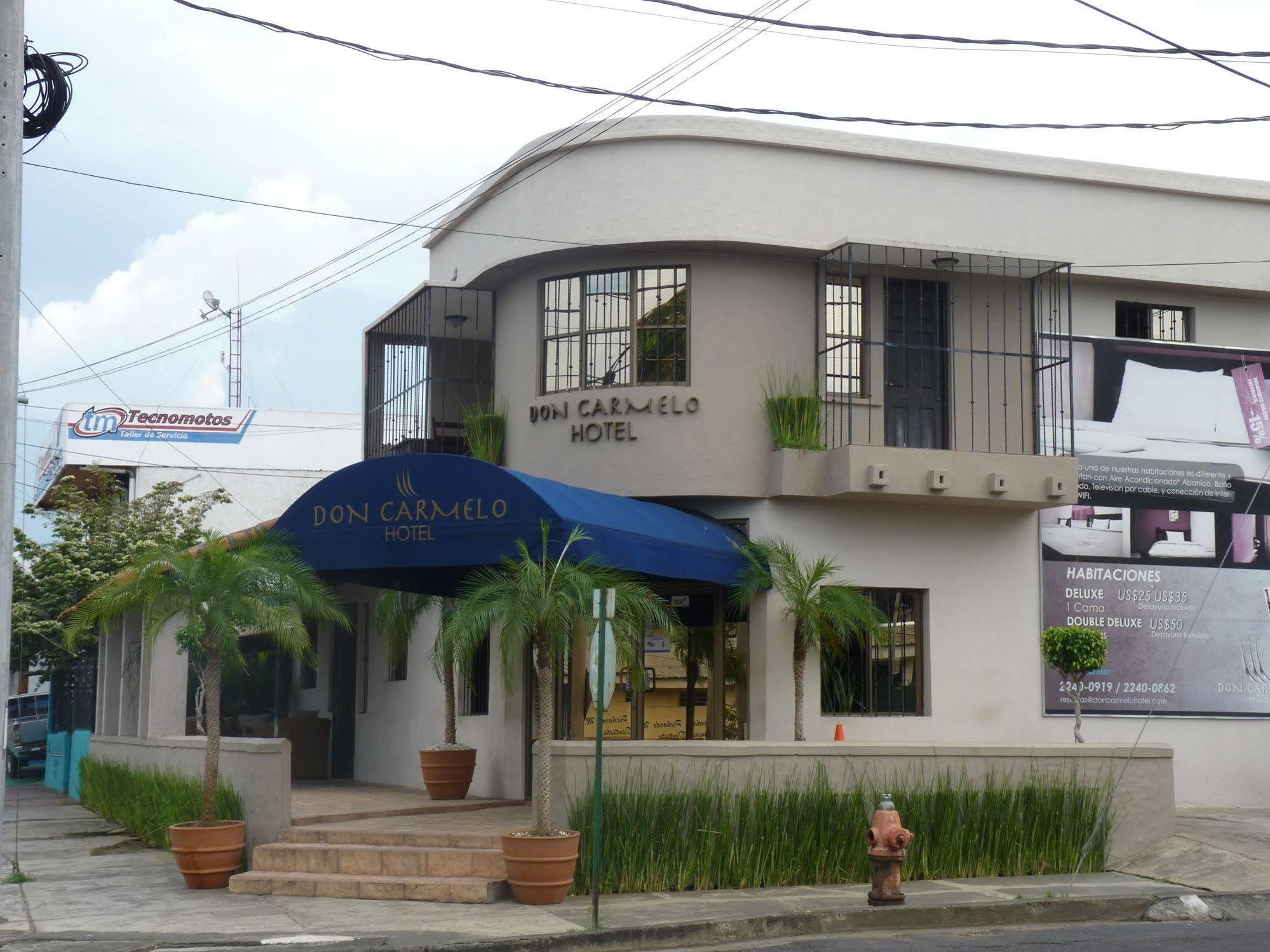 Hotel Don Carmelo Managua Exteriör bild